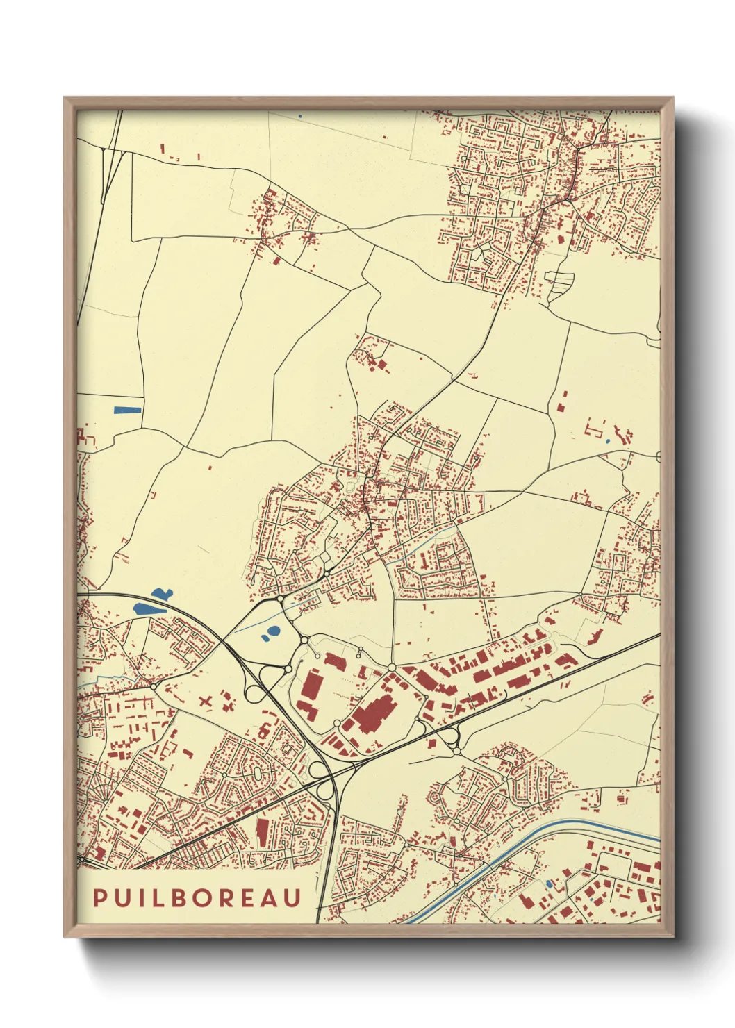 Un poster cartePuilboreau