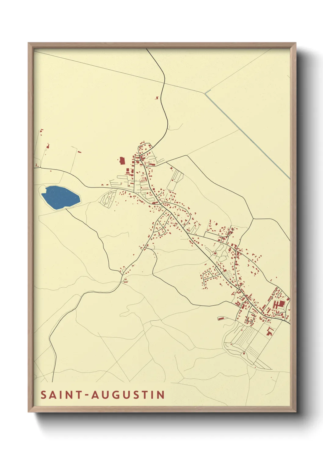 Un poster carteSaint-Augustin
