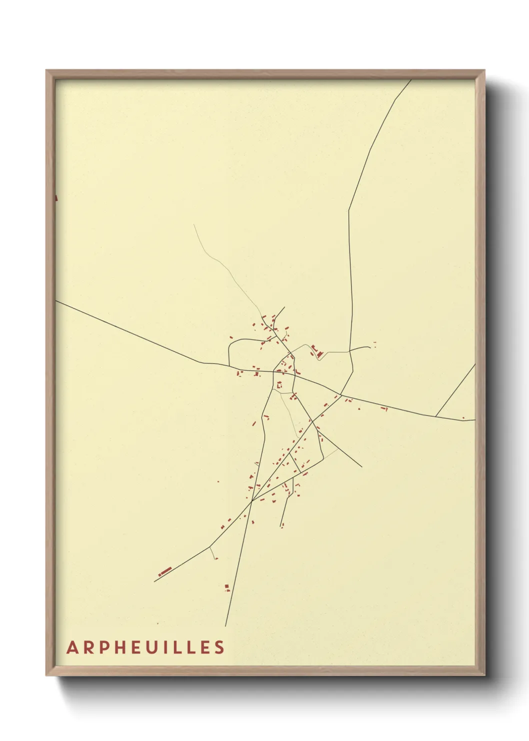 Un poster carteArpheuilles