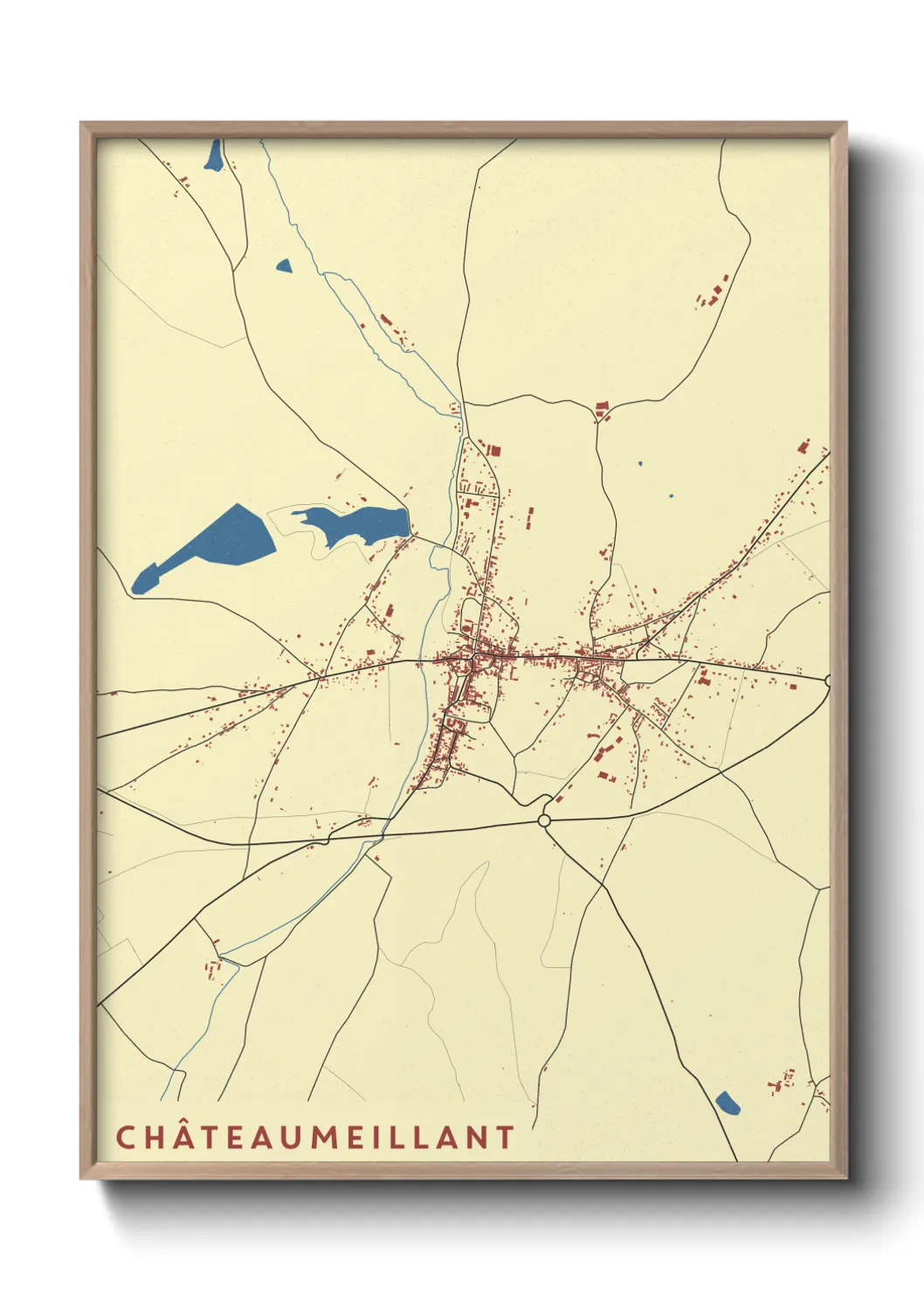 Un poster carteChâteaumeillant