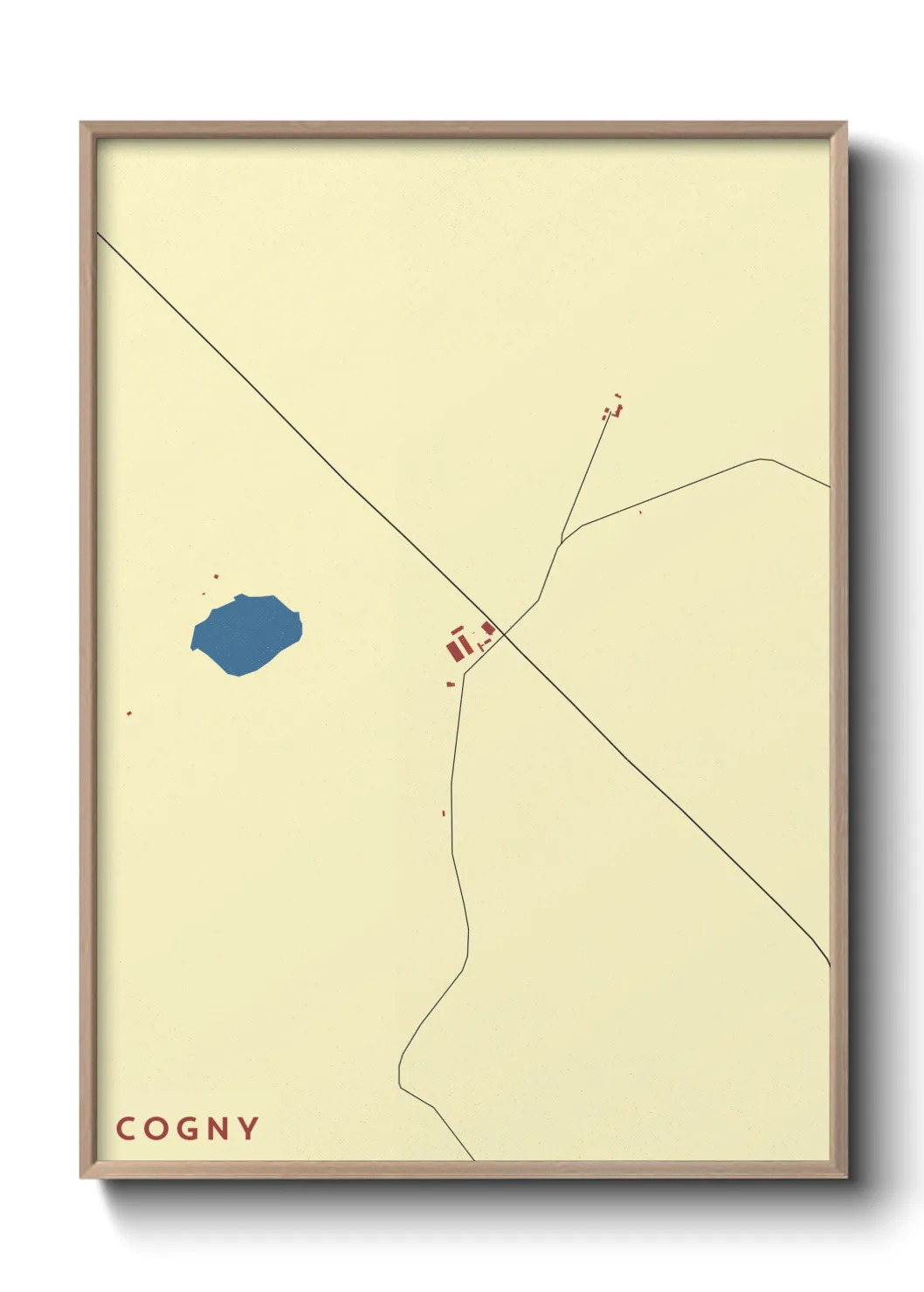 Un poster carteCogny