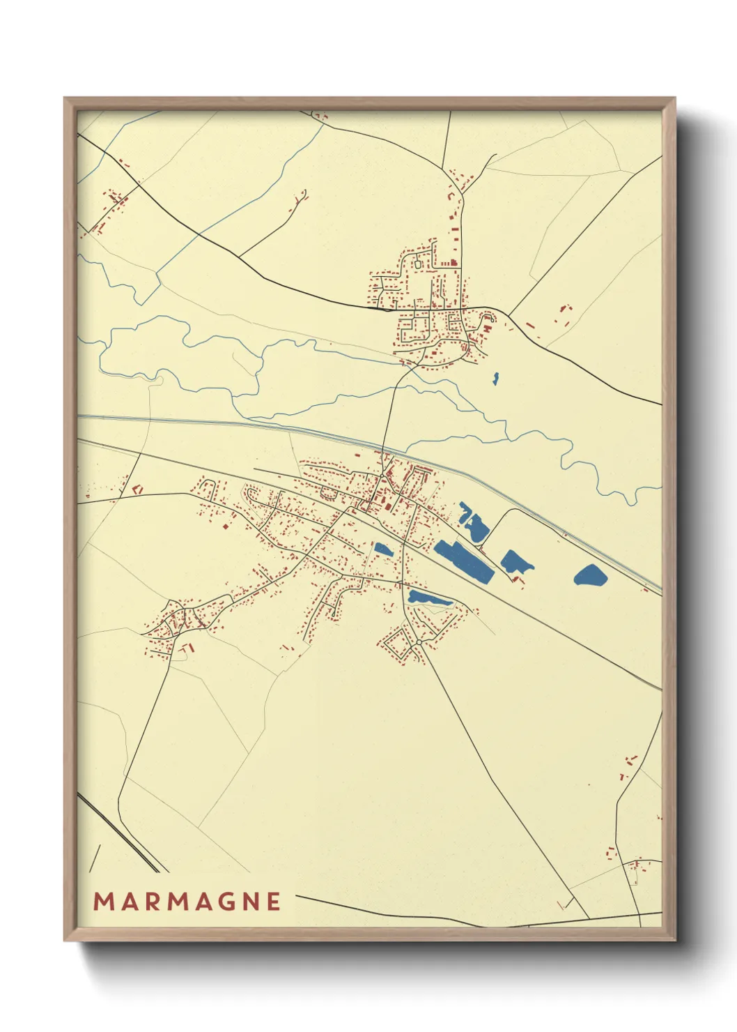 Un poster carteMarmagne