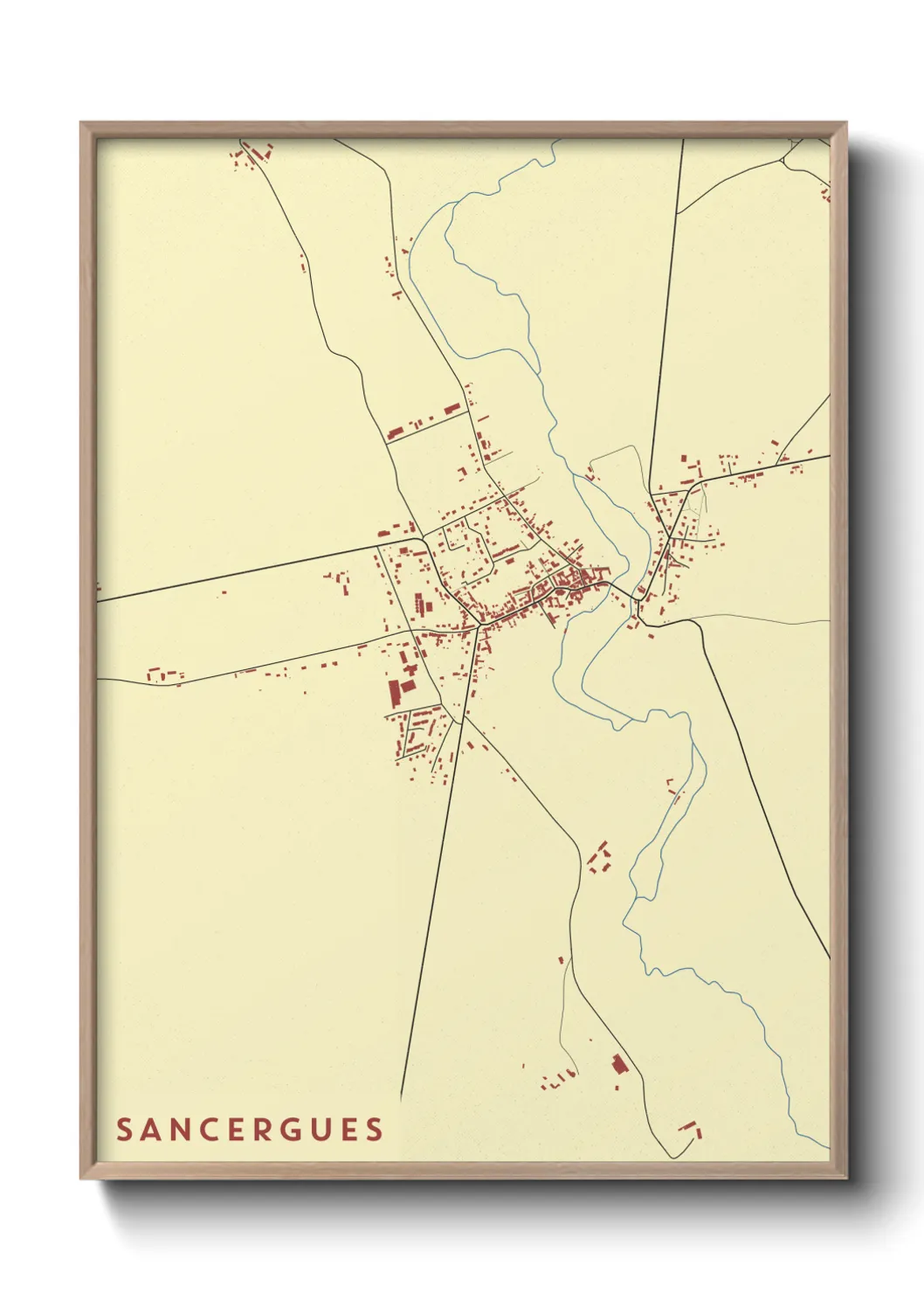 Un poster carteSancergues