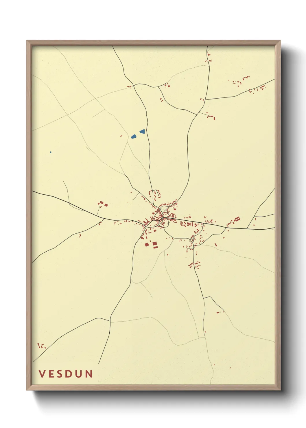 Un poster carteVesdun