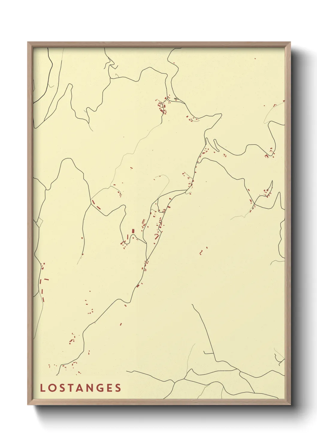 Un poster carteLostanges