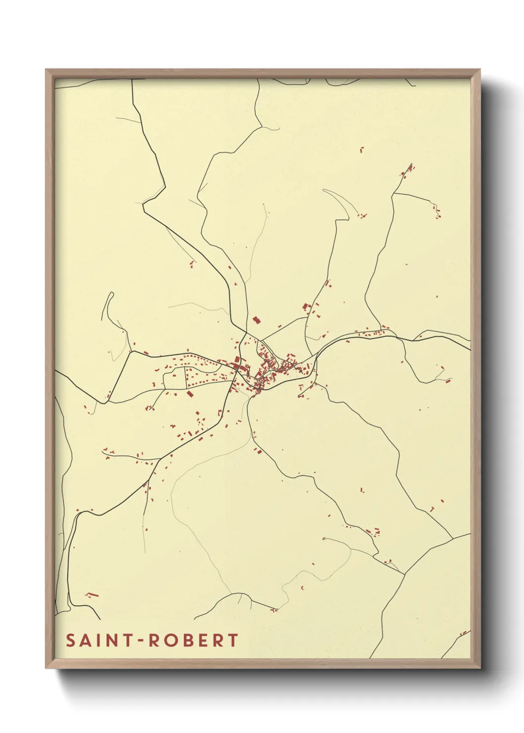 Un poster carteSaint-Robert