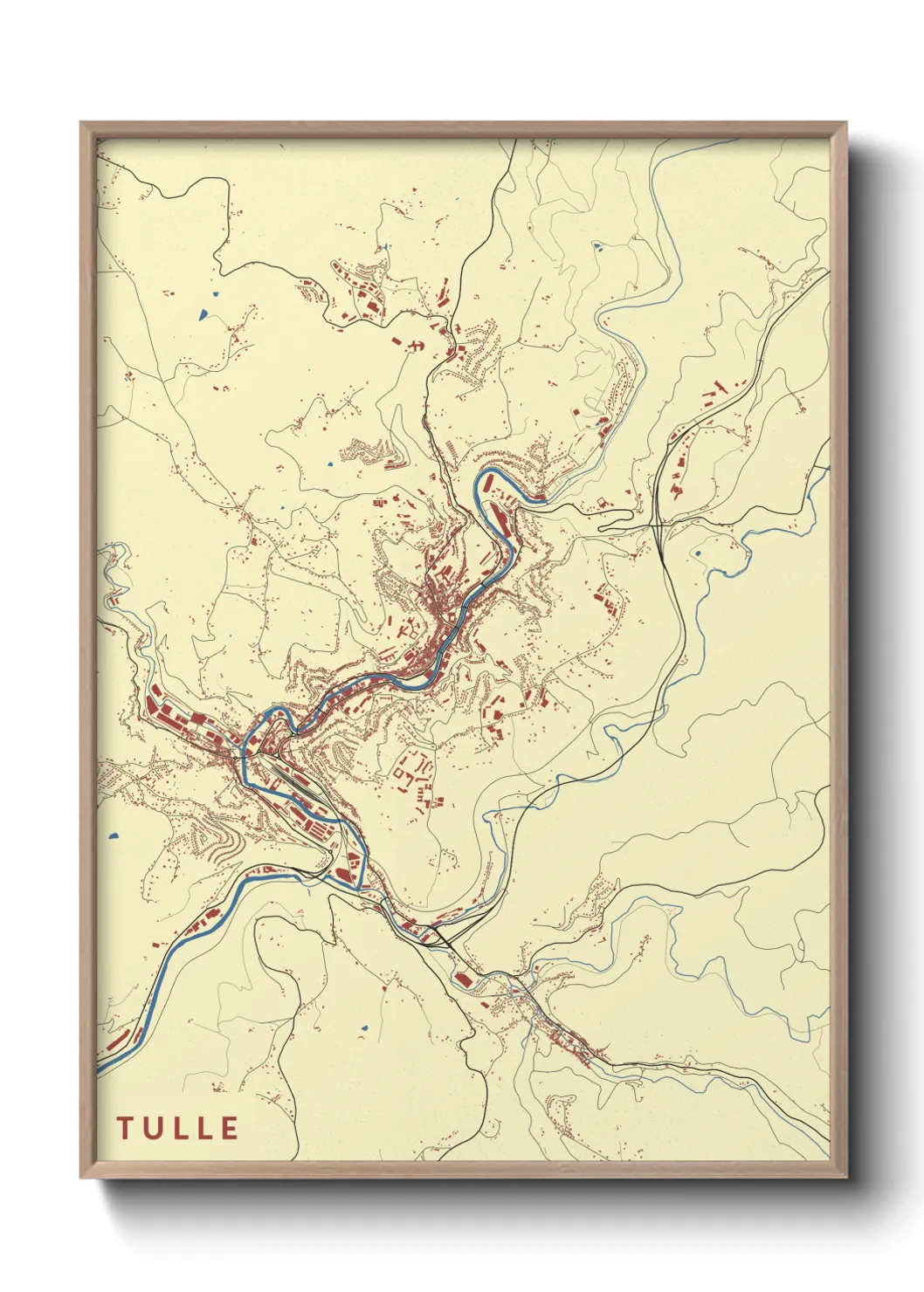 Un poster carteTulle