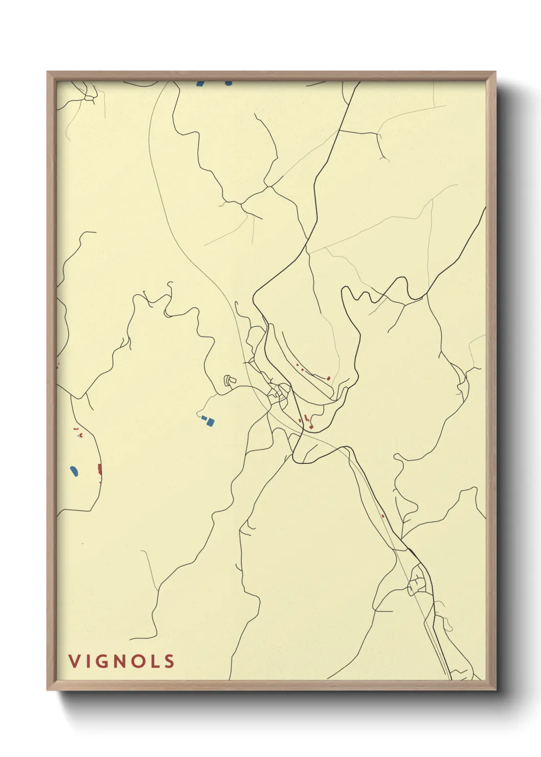 Un poster carteVignols