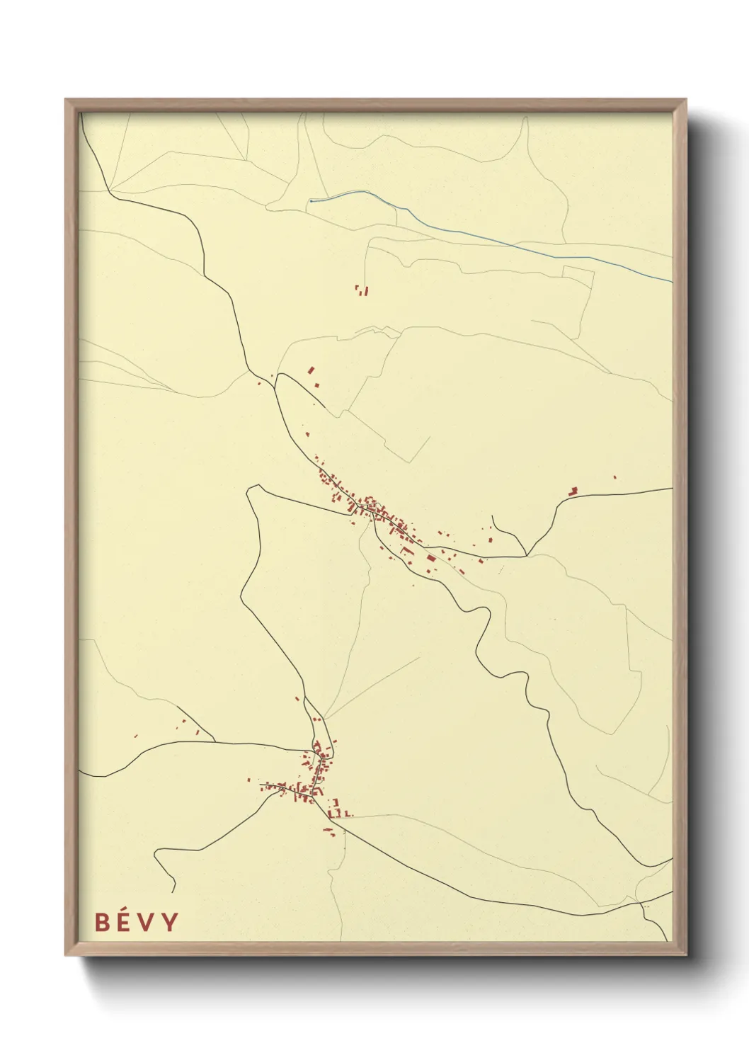 Un poster carteBévy