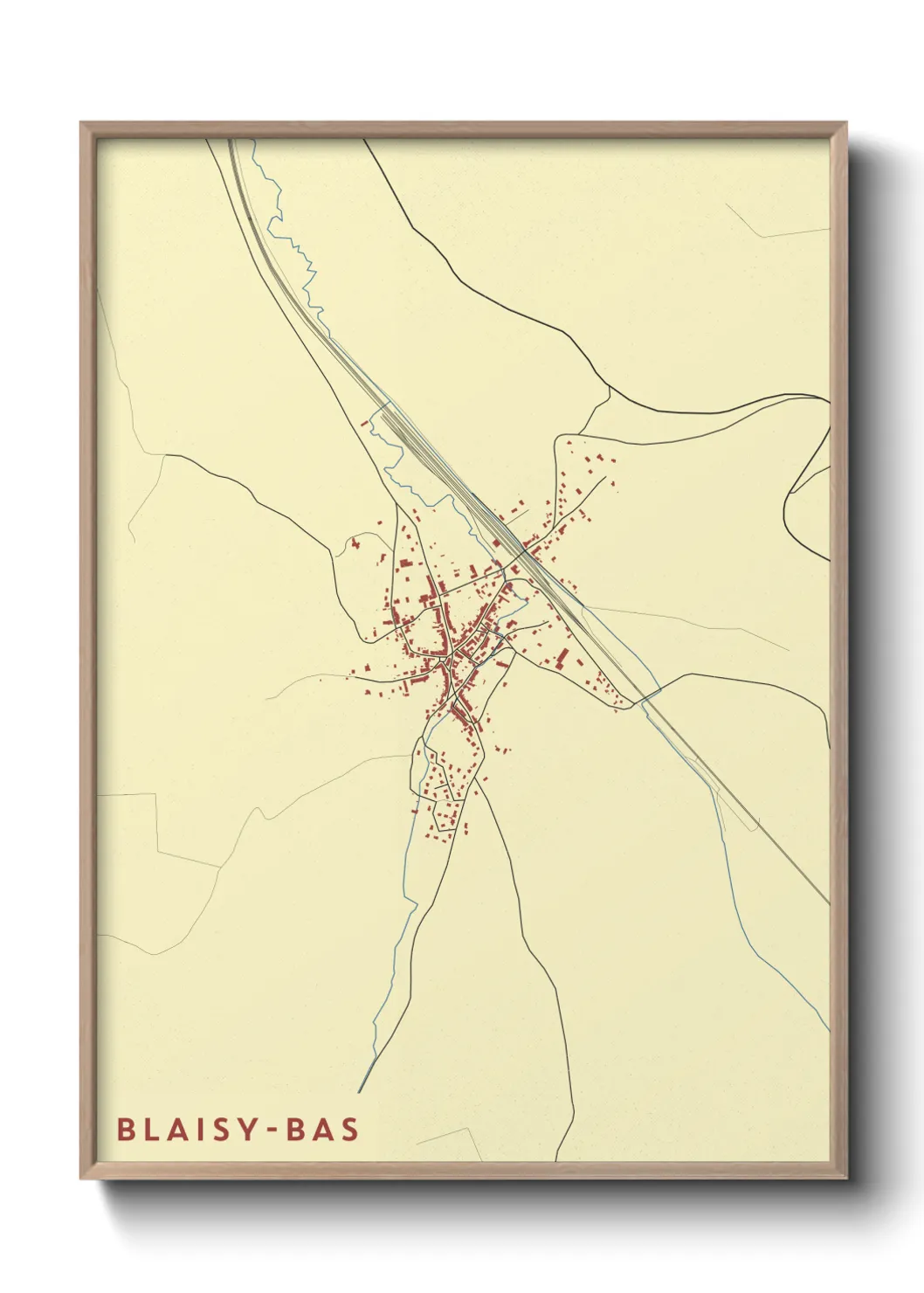 Un poster carteBlaisy-Bas