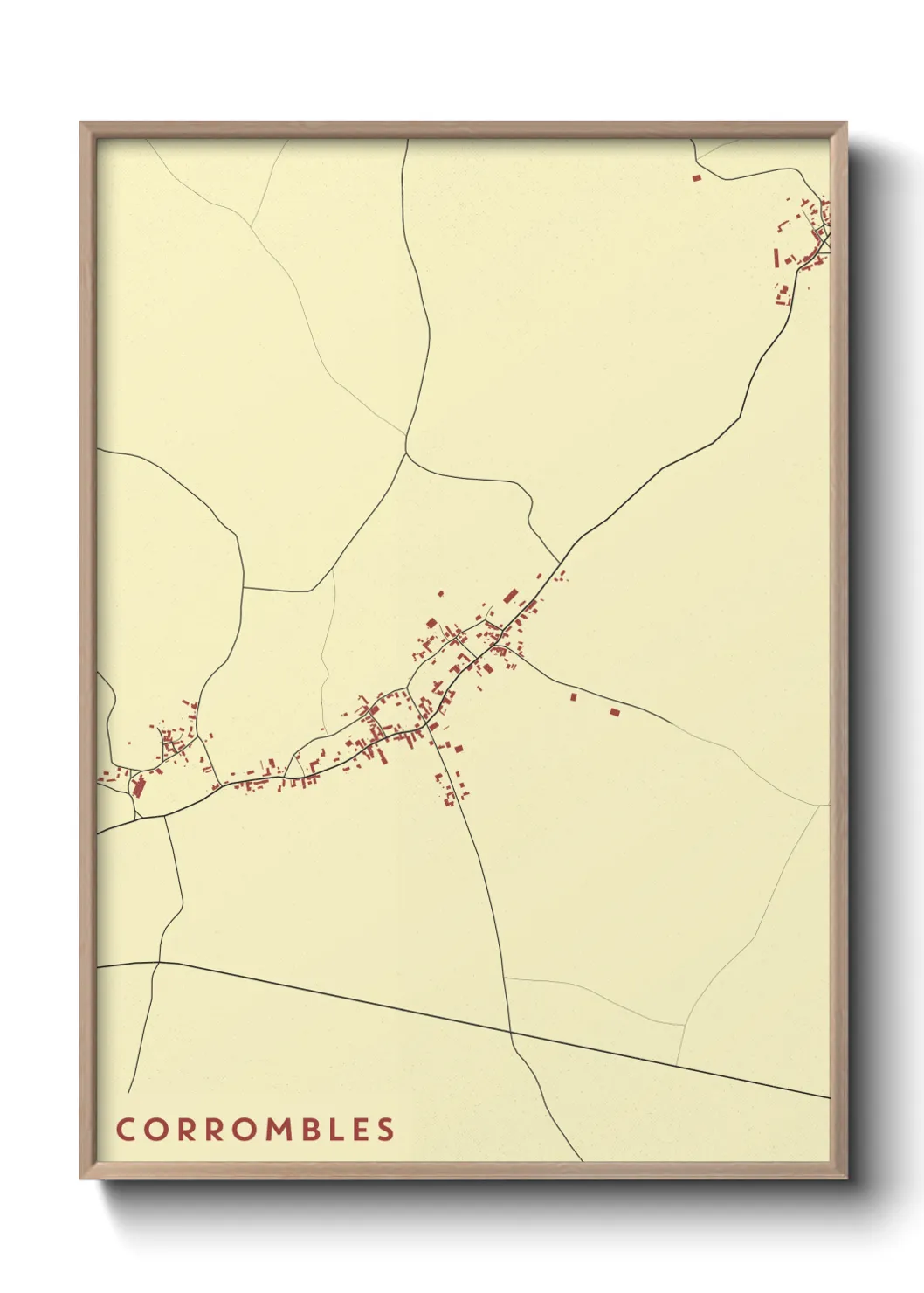 Un poster carteCorrombles