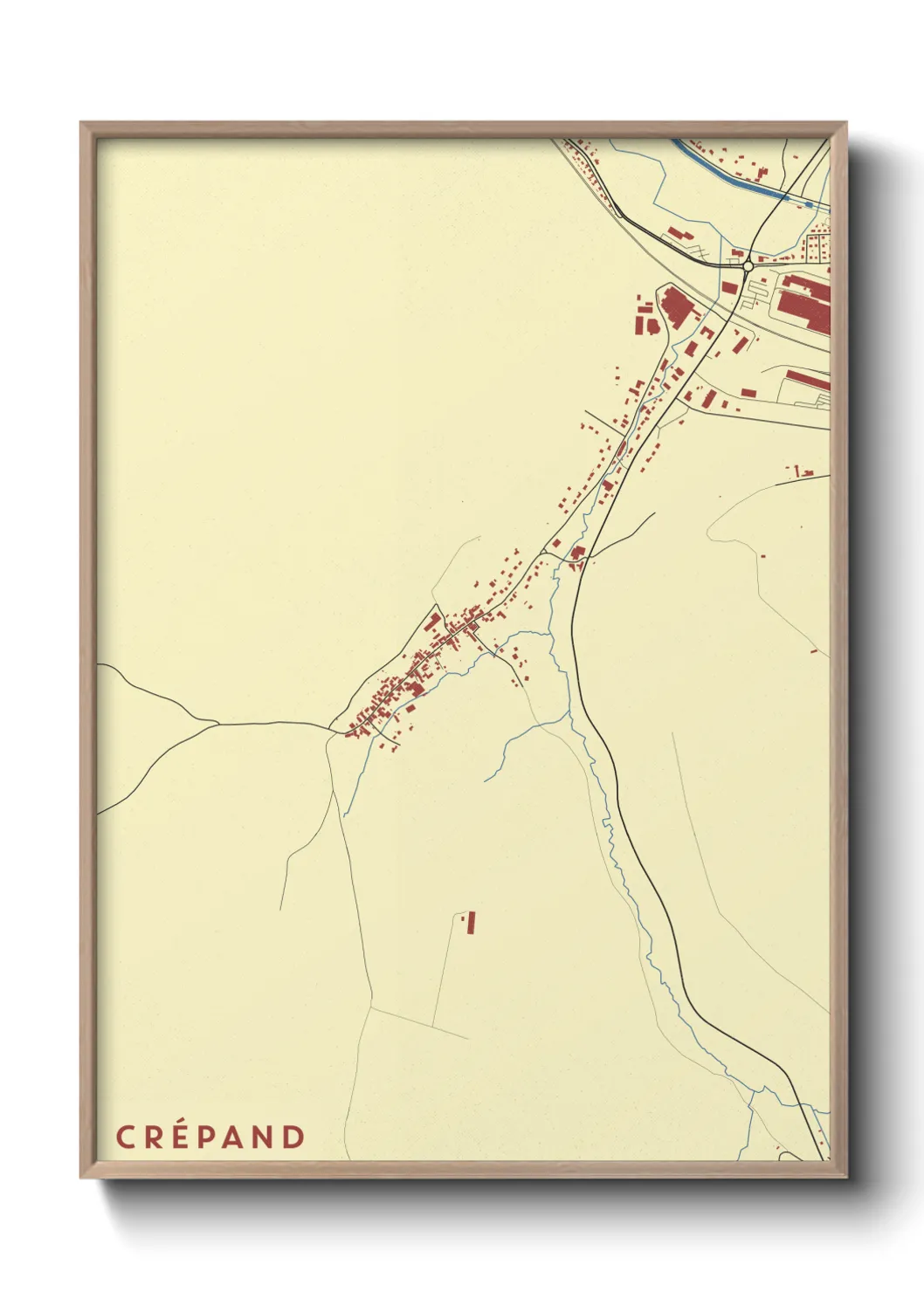 Un poster carteCrépand
