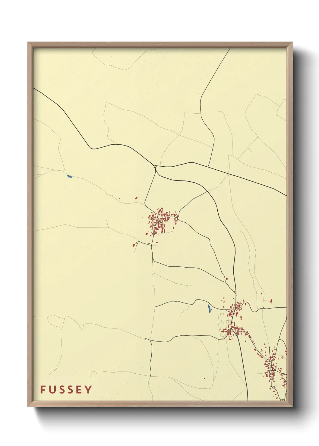 Un poster carteFussey