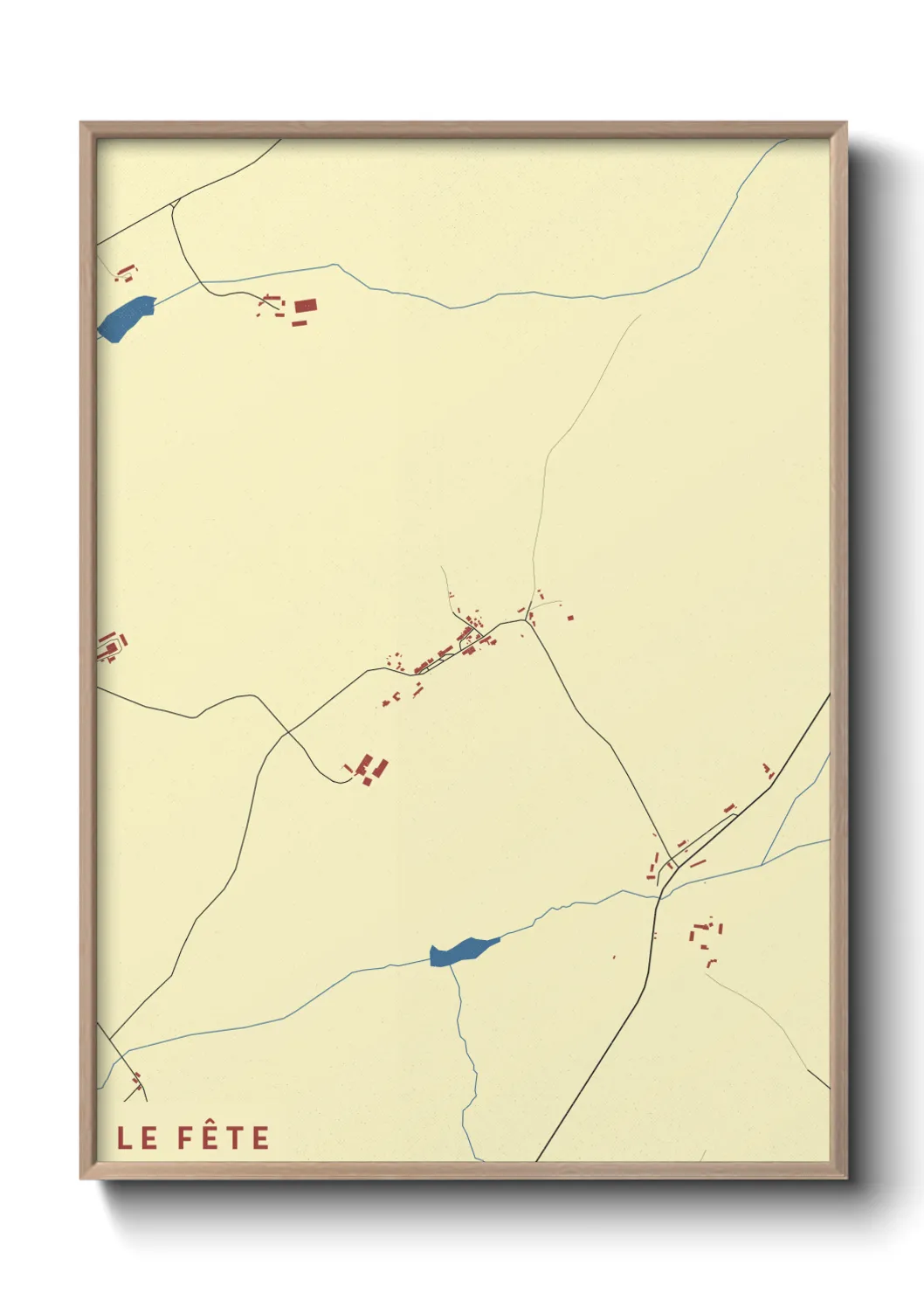 Un poster carteLe Fête