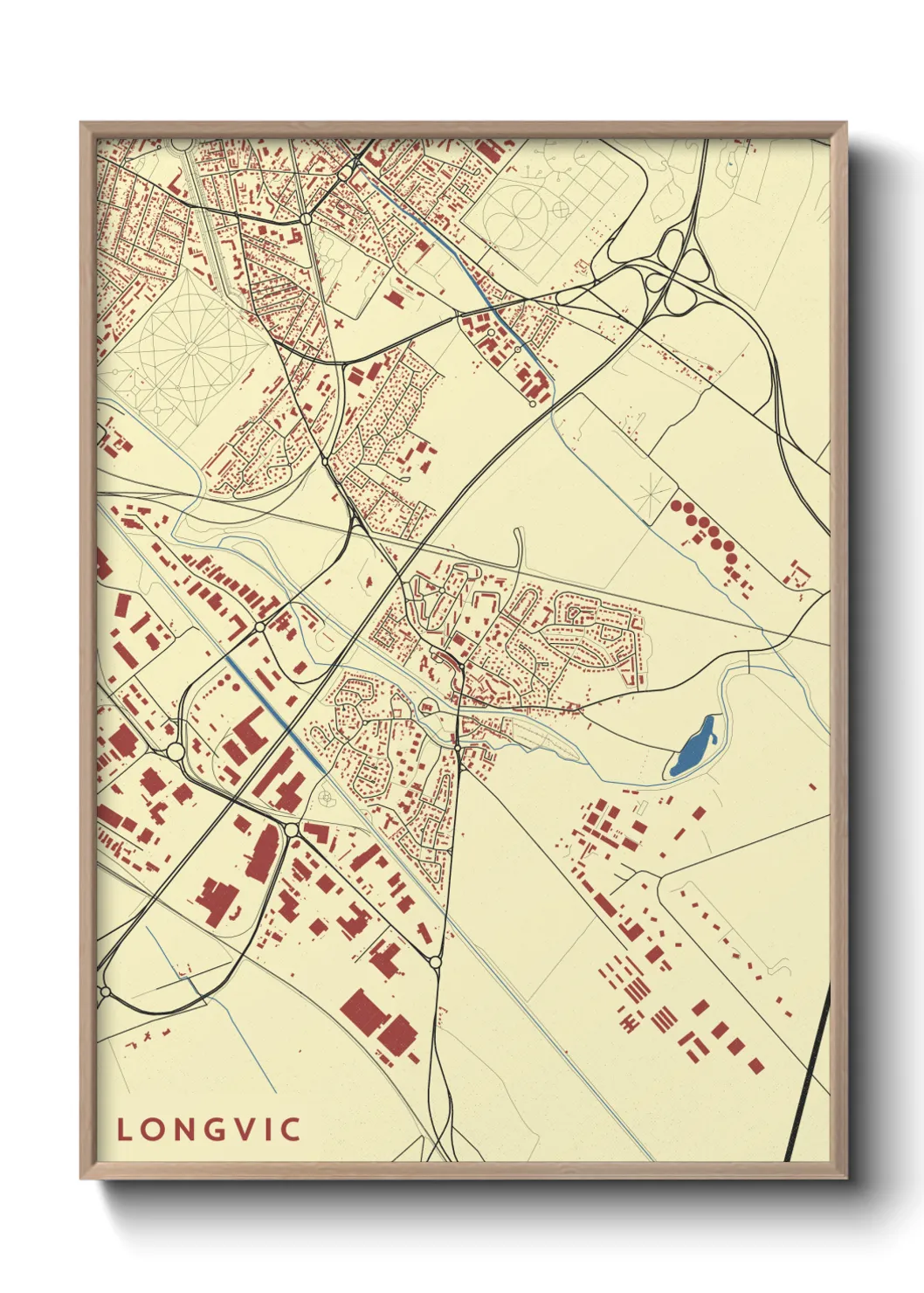 Un poster carteLongvic