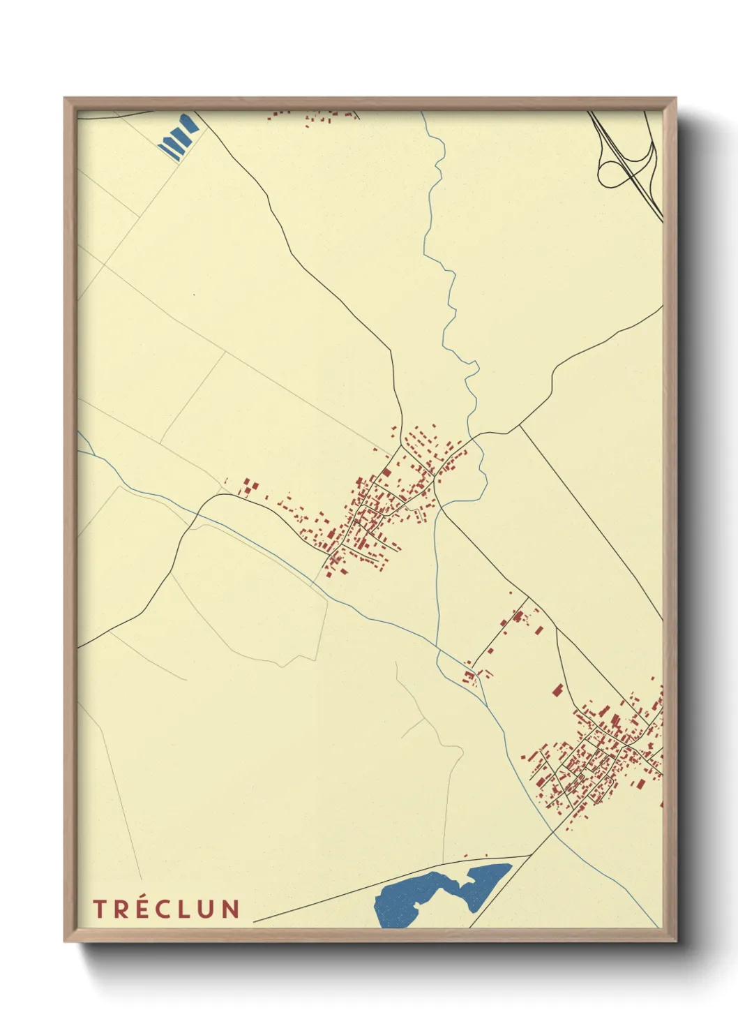 Un poster carteTréclun