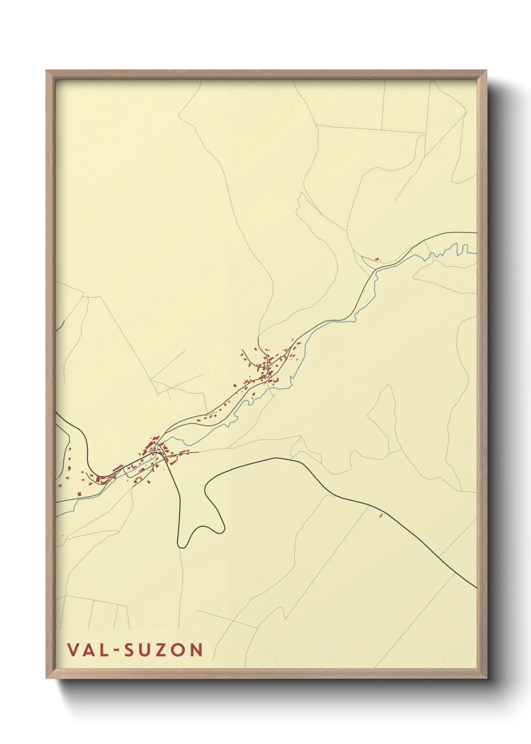 Un poster carteVal-Suzon