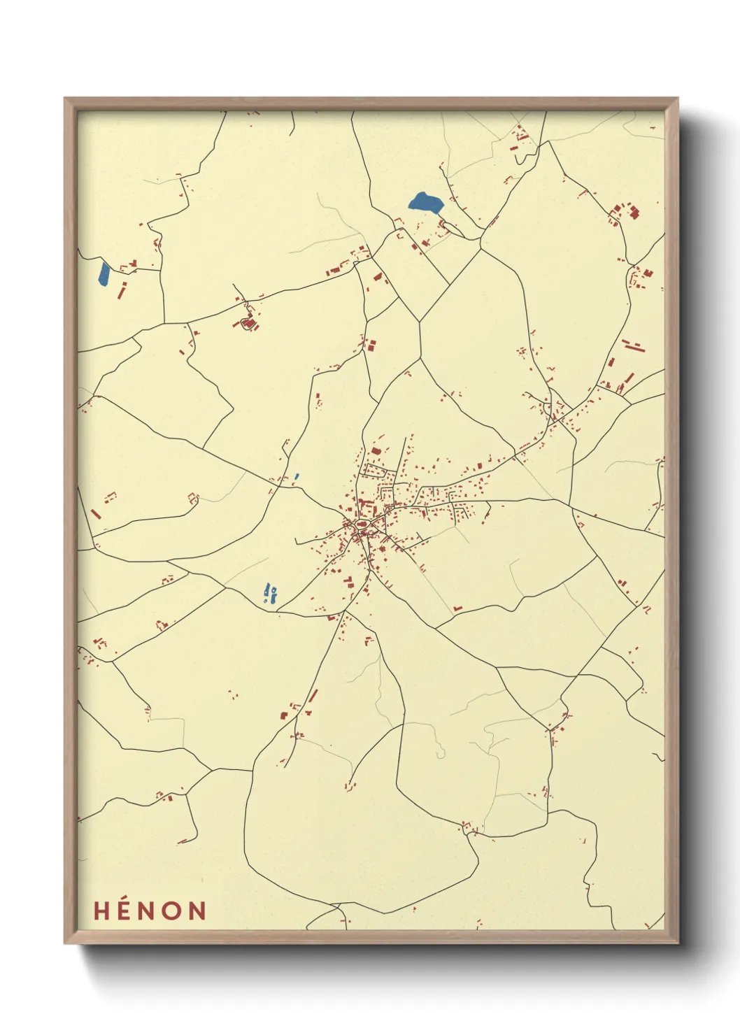 Une affiche de carte sur Hénon