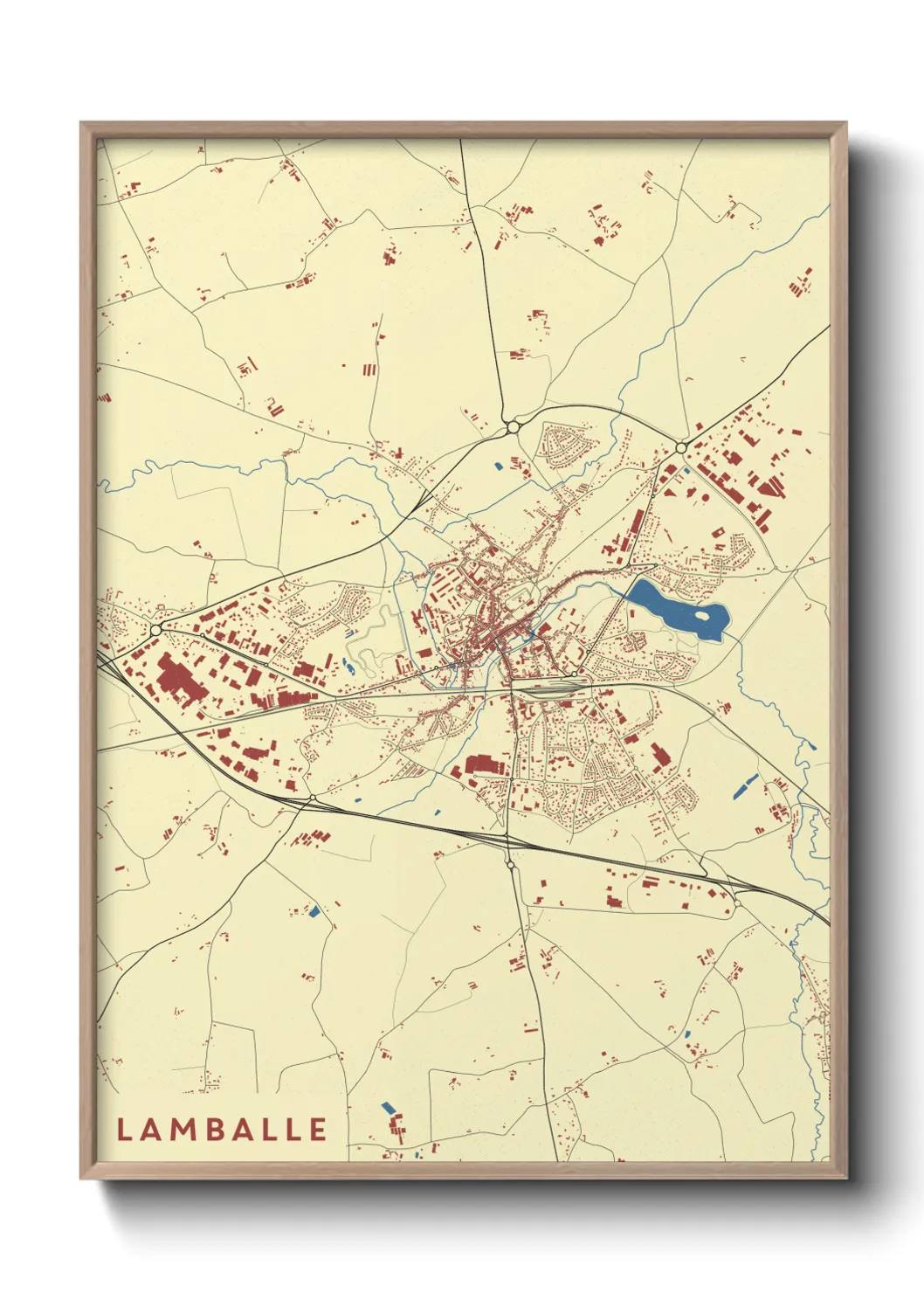 Un poster carteLamballe