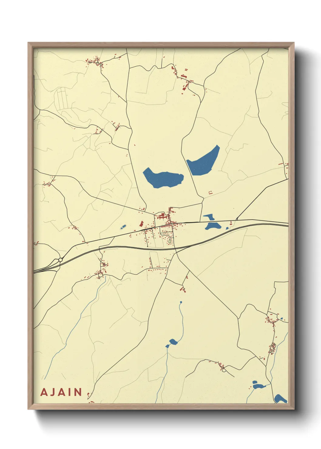 Un poster carteAjain