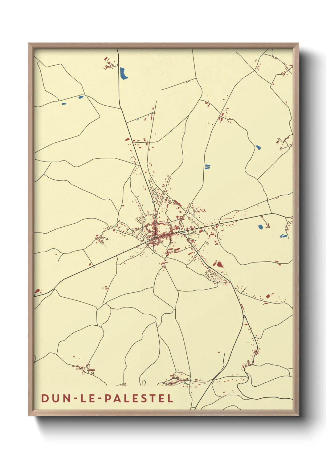 Un poster carteDun-le-Palestel