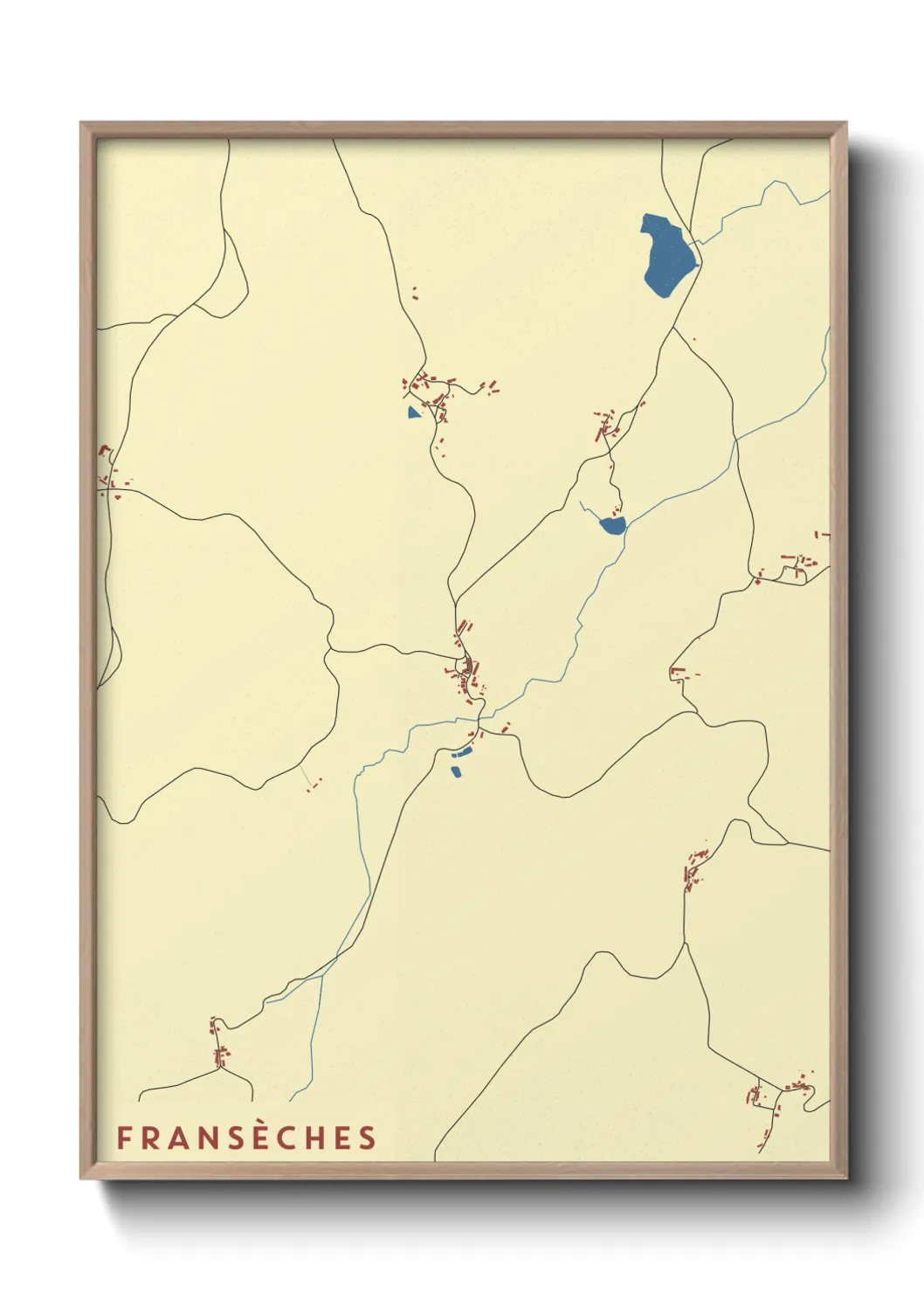 Un poster carteFransèches