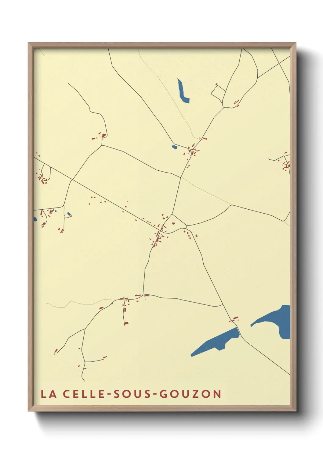 Un poster carteLa Celle-sous-Gouzon