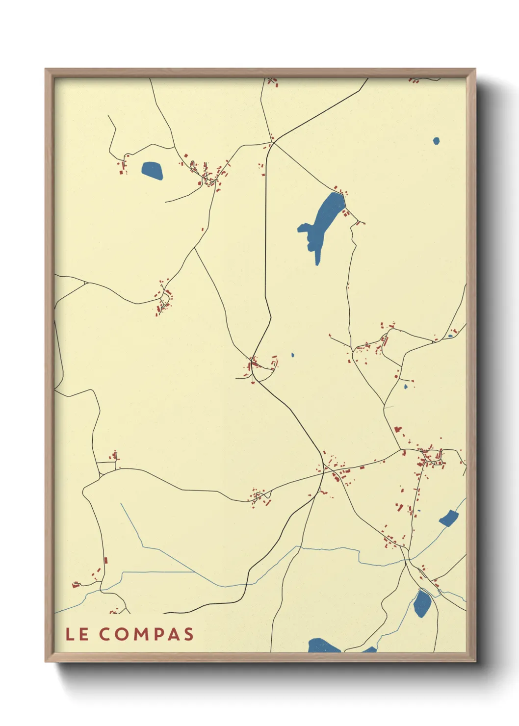 Un poster carteLe Compas