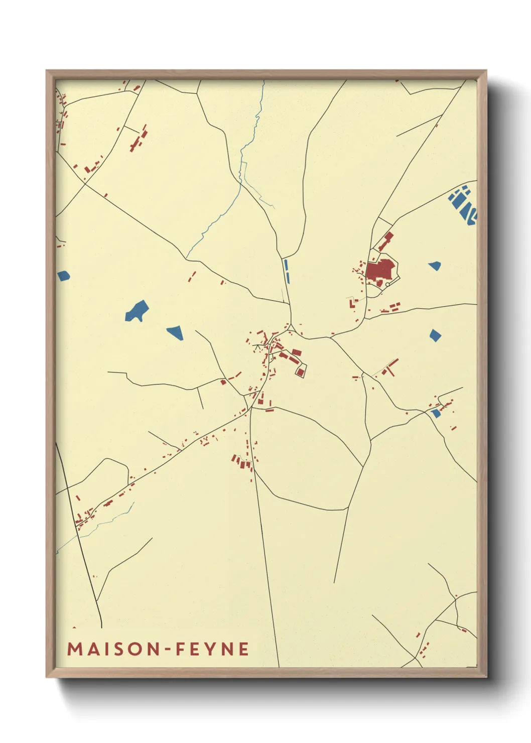 Un poster carteMaison-Feyne