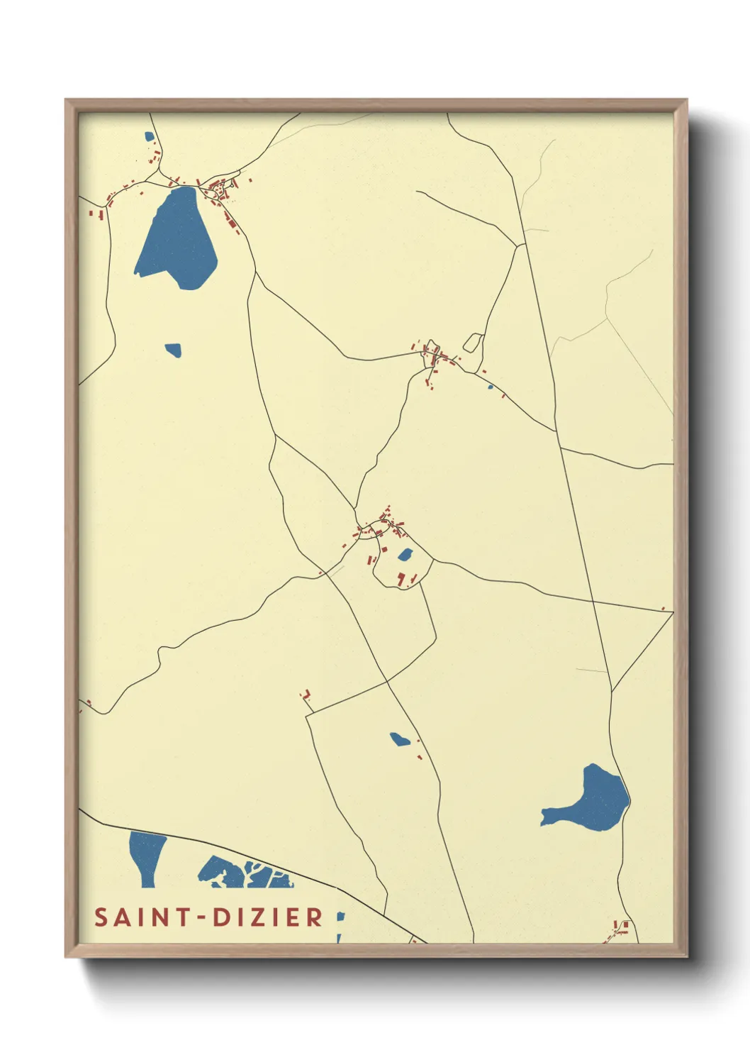 Un poster carteSaint-Dizier