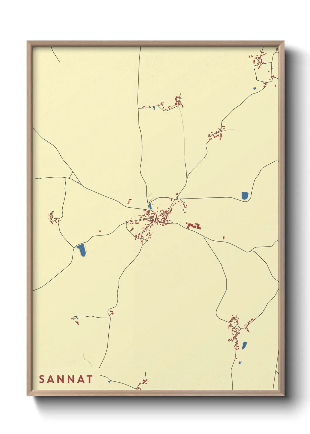 Un poster carteSannat