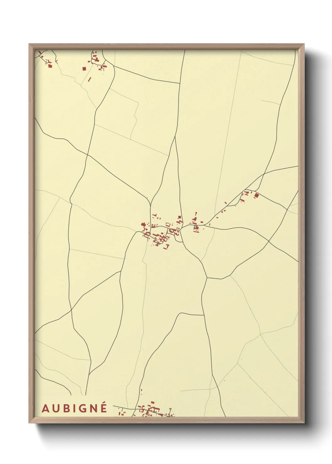 Un poster carteAubigné