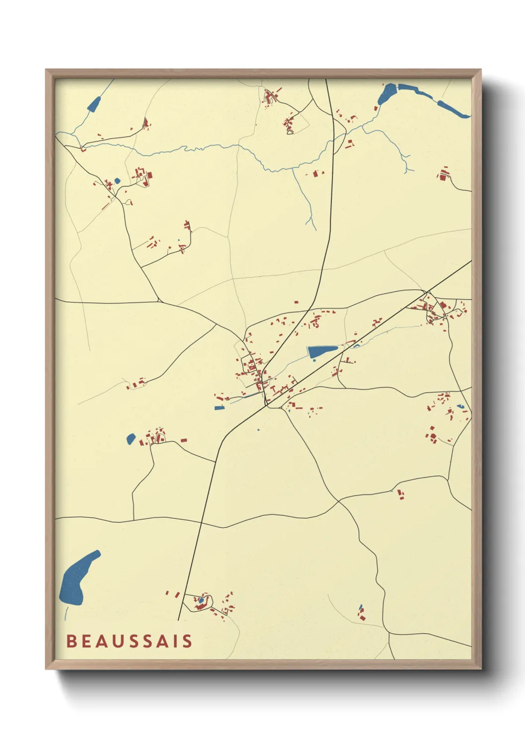 Un poster carteBeaussais