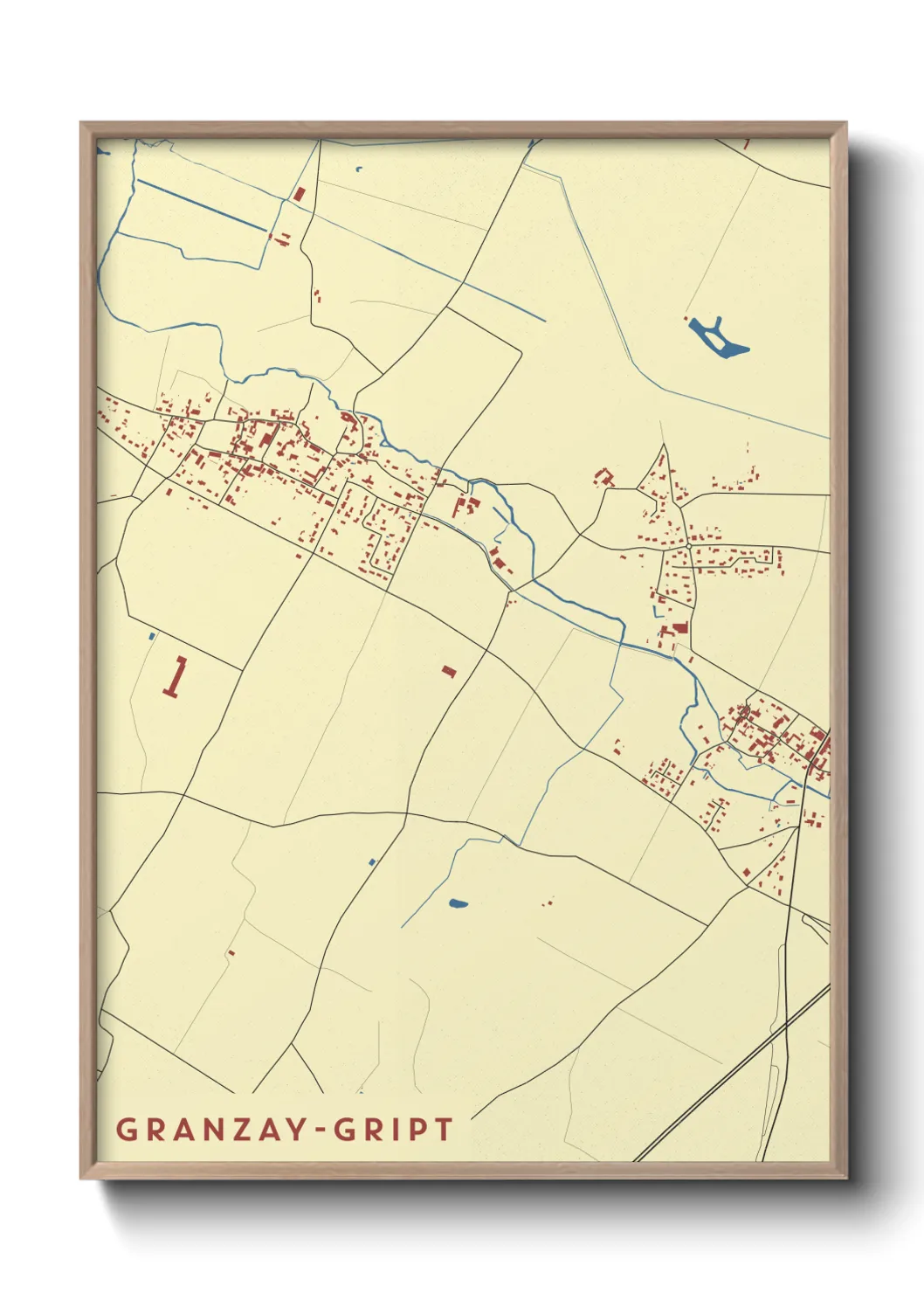 Un poster carteGranzay-Gript