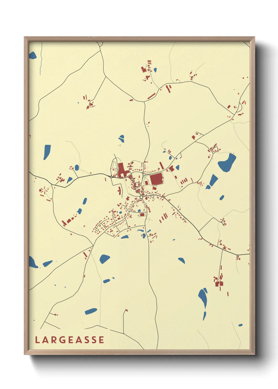 Un poster carteLargeasse