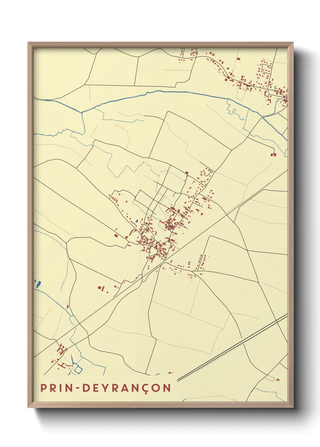 Un poster cartePrin-Deyrançon