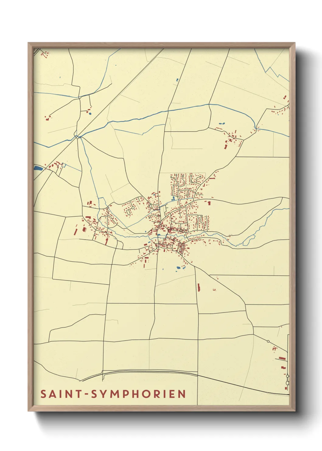 Un poster carteSaint-Symphorien