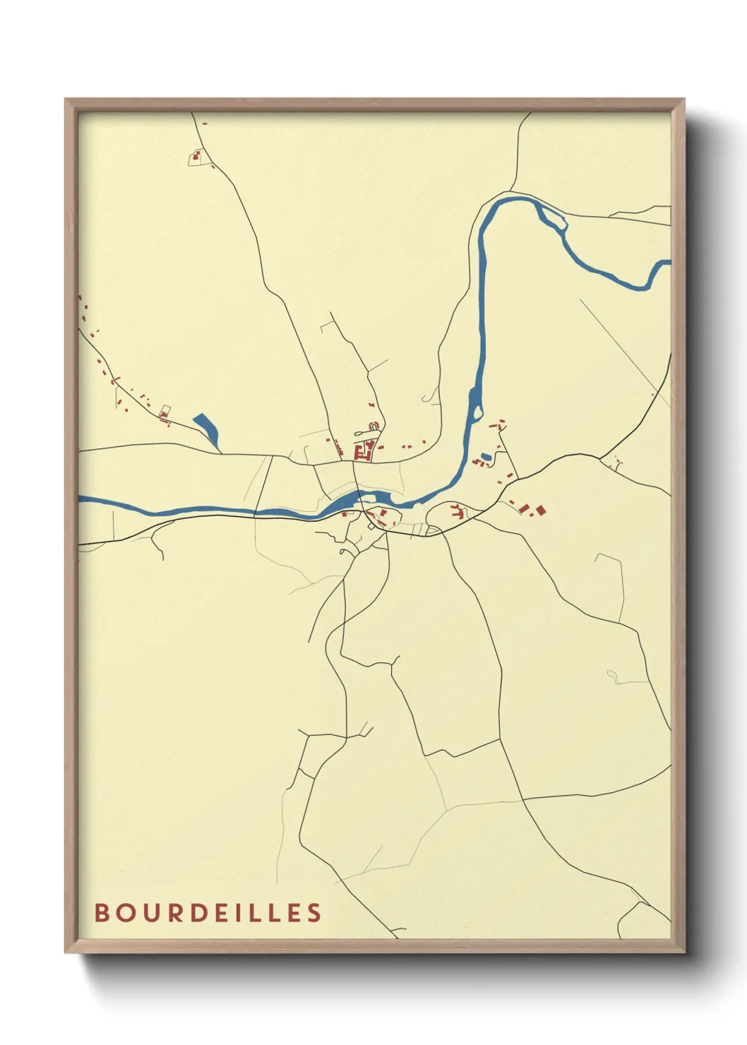 Un poster carteBourdeilles