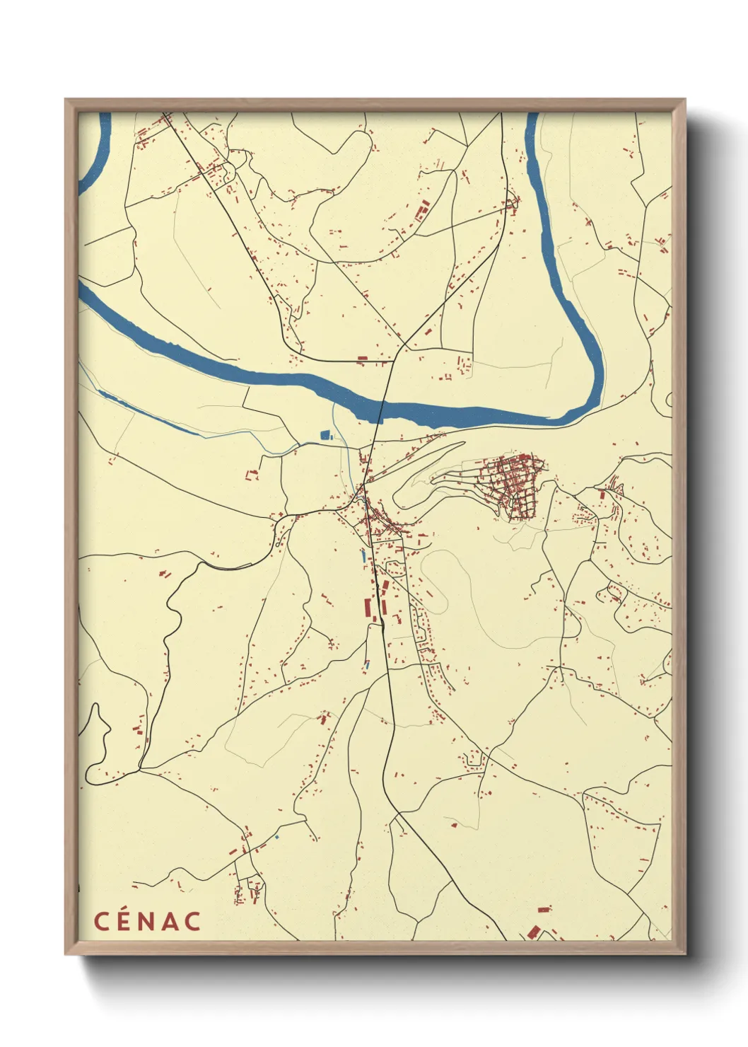 Un poster carteCénac