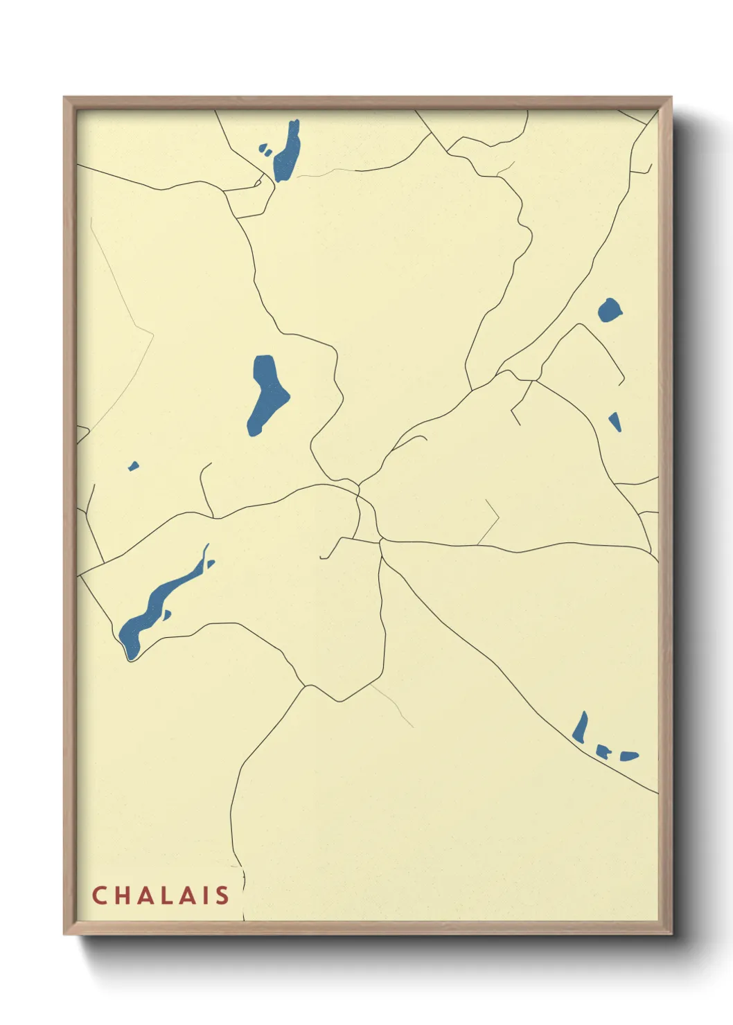 Un poster carteChalais