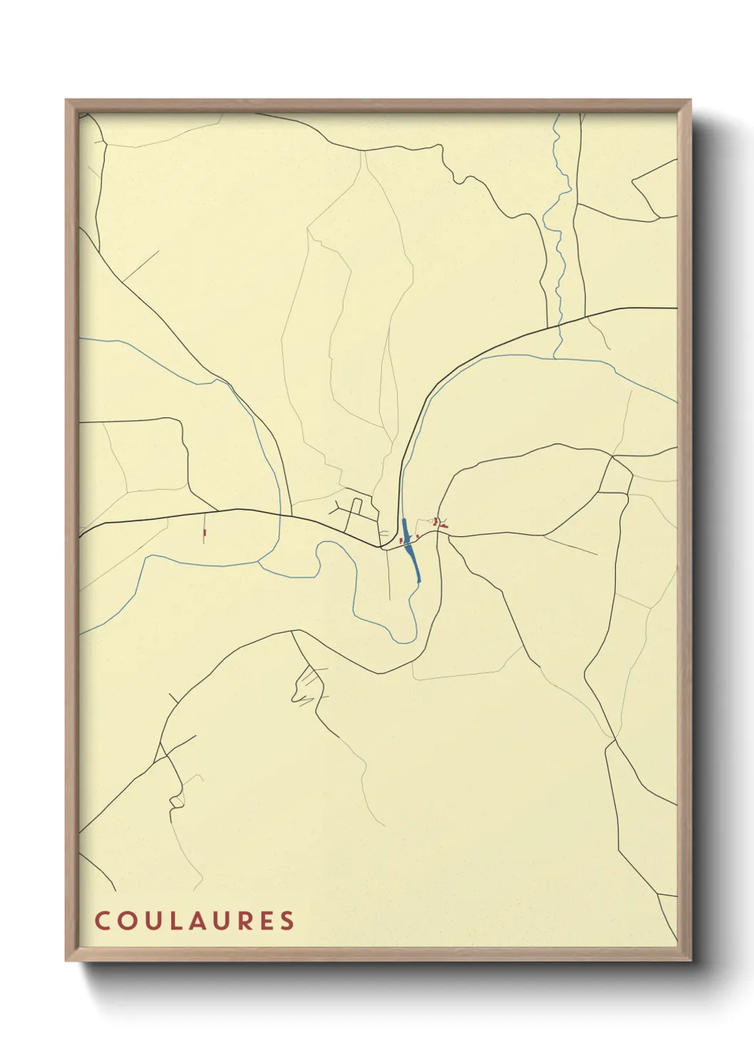 Un poster carteCoulaures