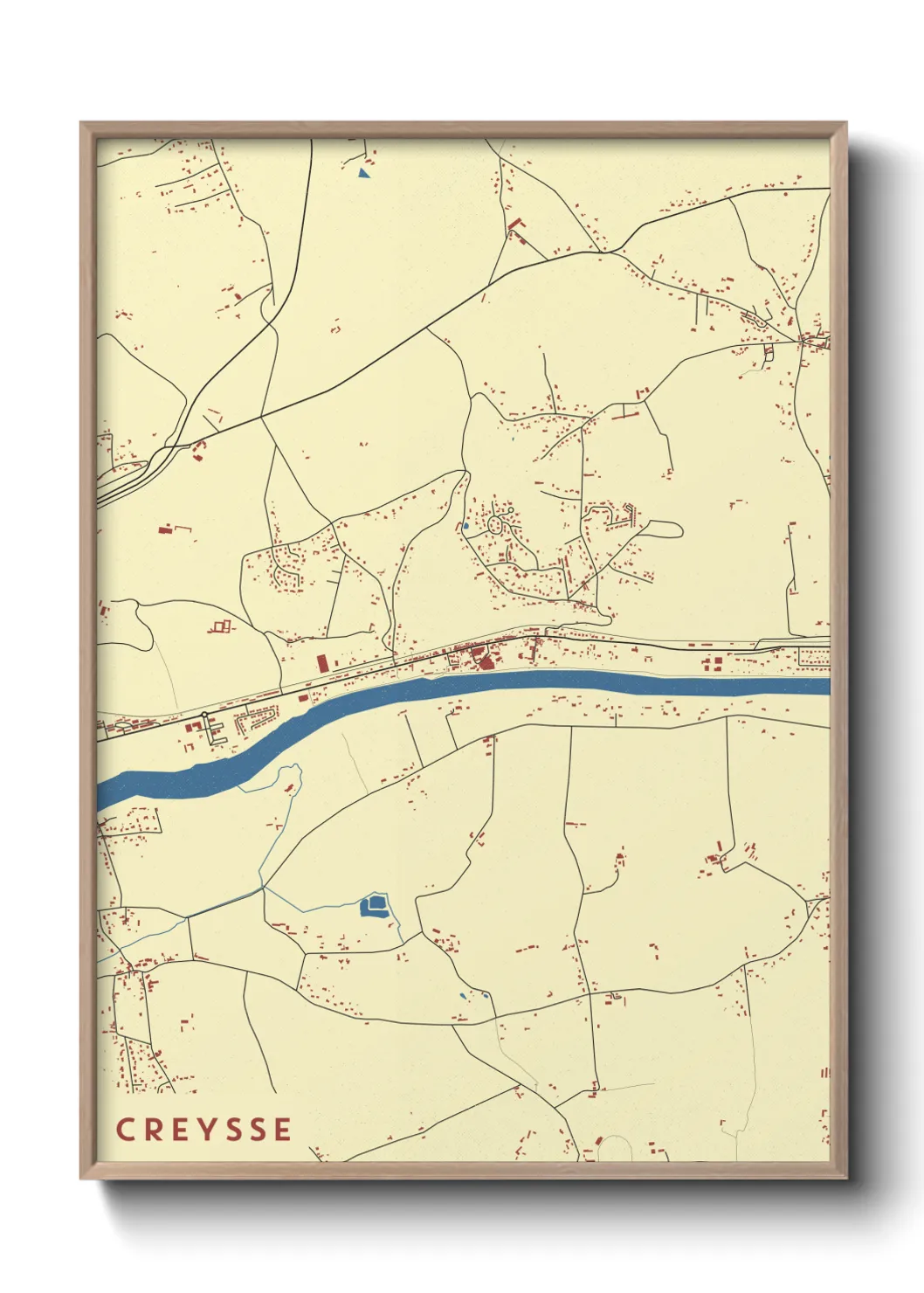 Un poster carteCreysse