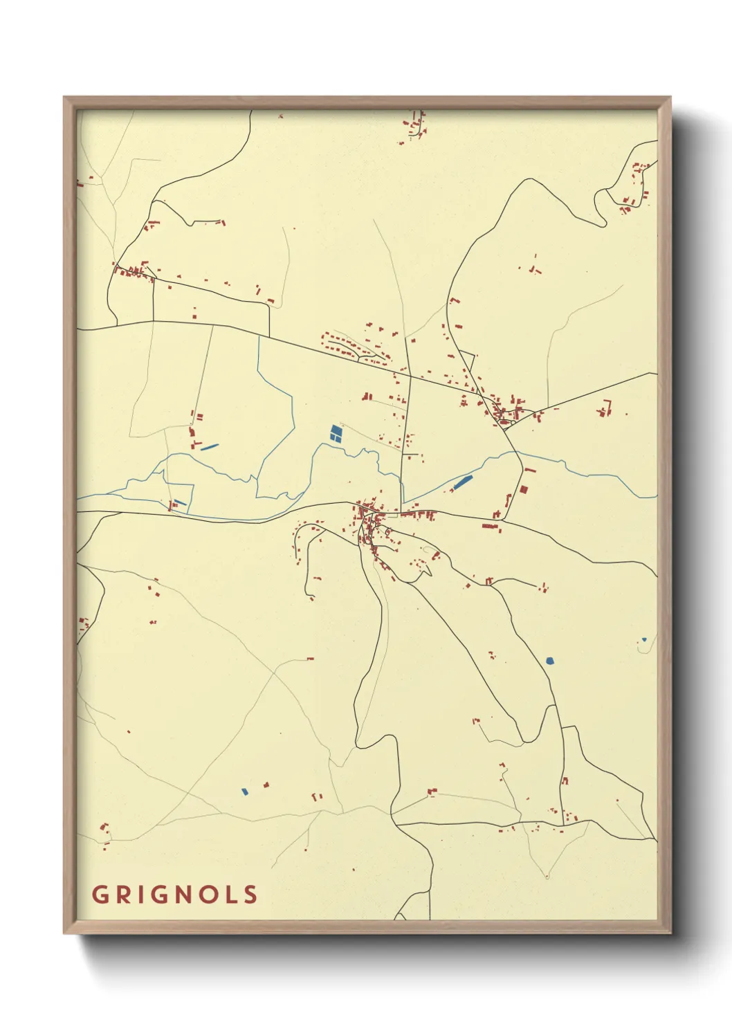 Un poster carteGrignols