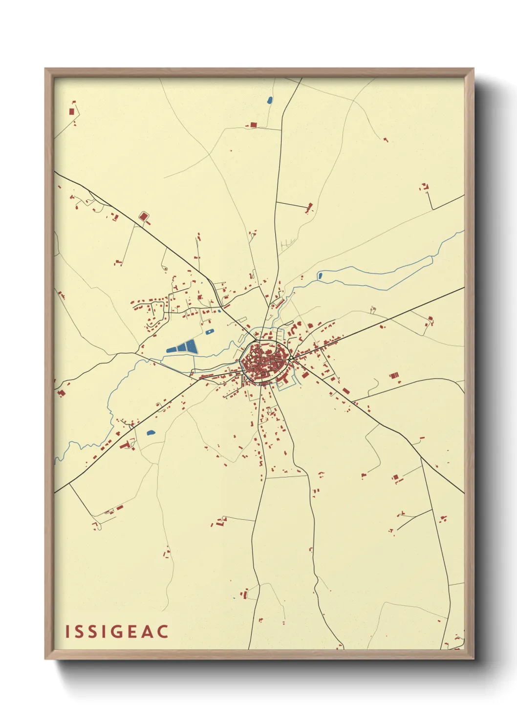 Un poster carteIssigeac