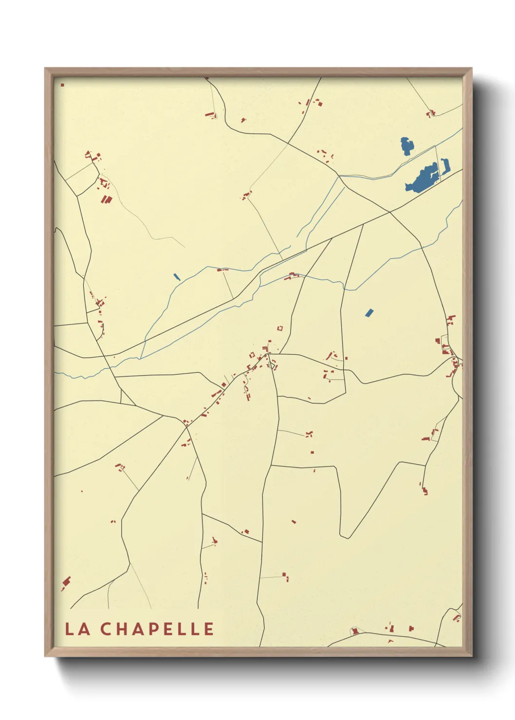 Un poster carteLa Chapelle