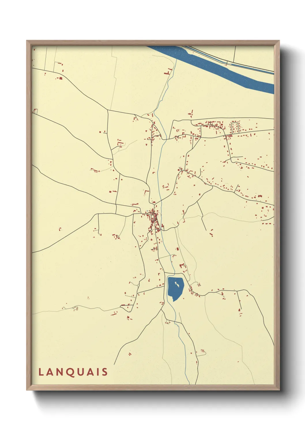 Un poster carteLanquais