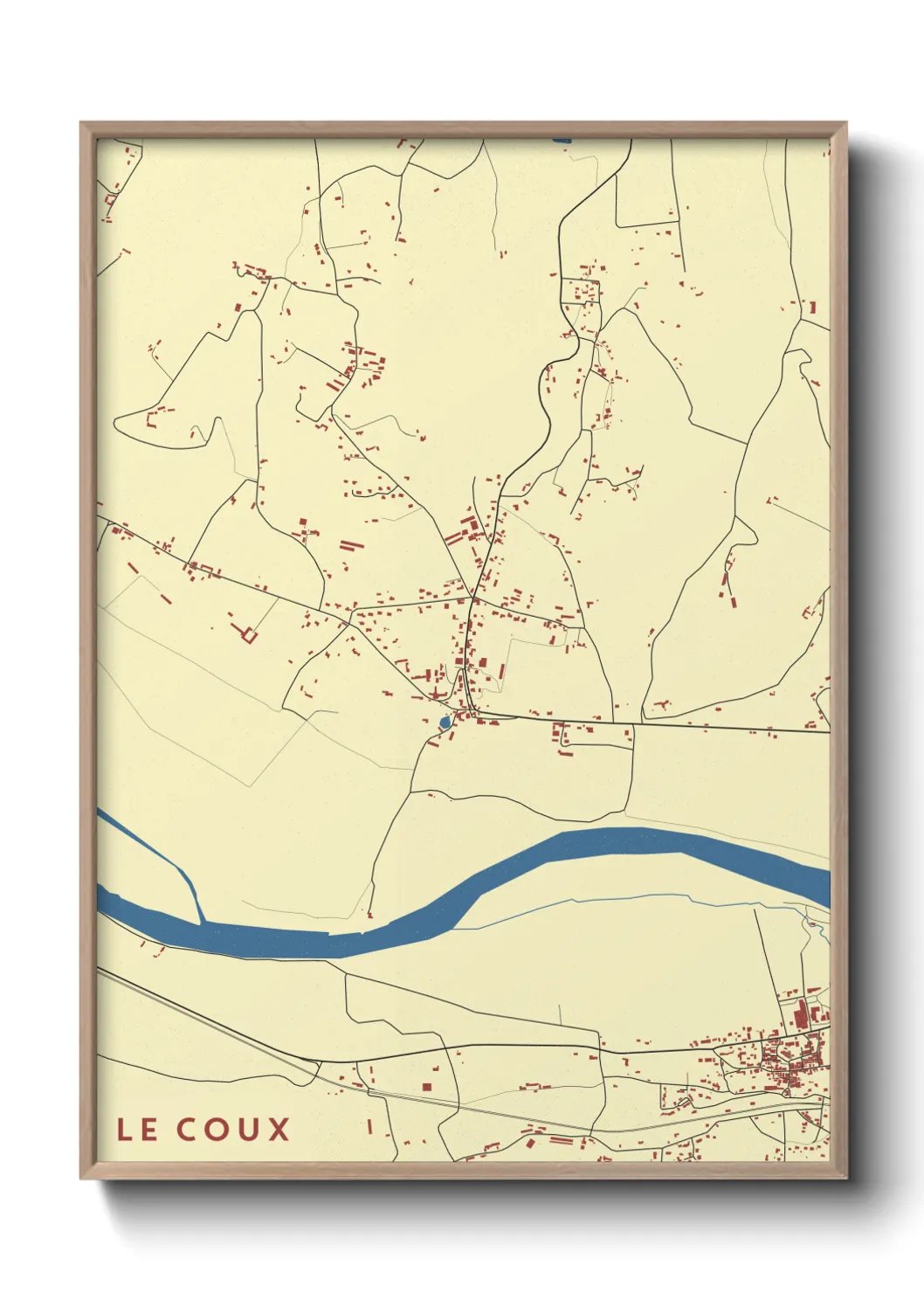 Un poster carteLe Coux