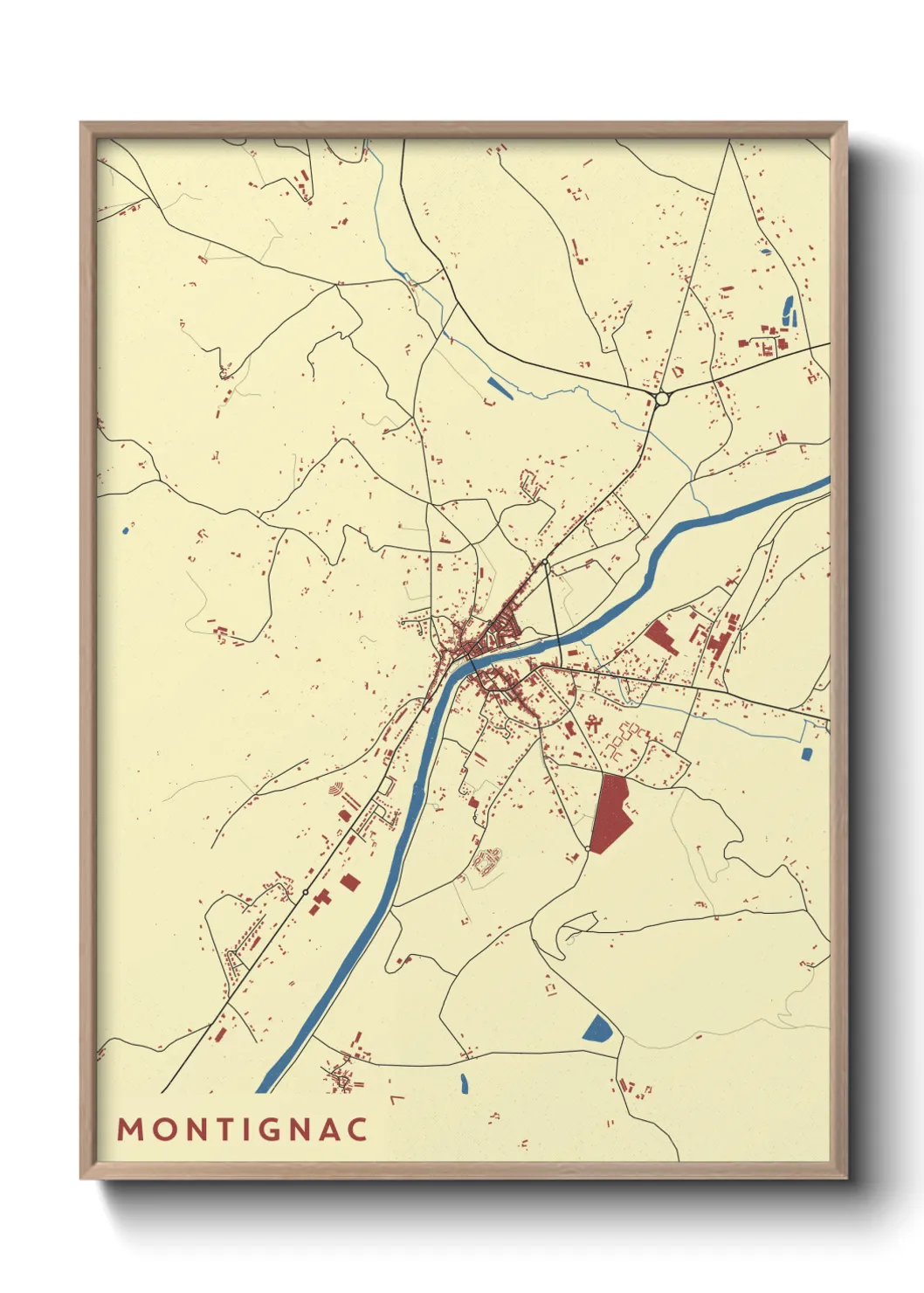 Un poster carteMontignac