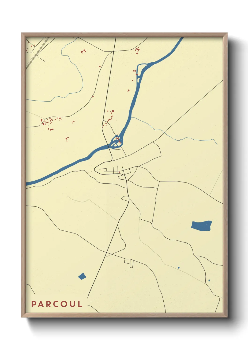 Un poster carteParcoul