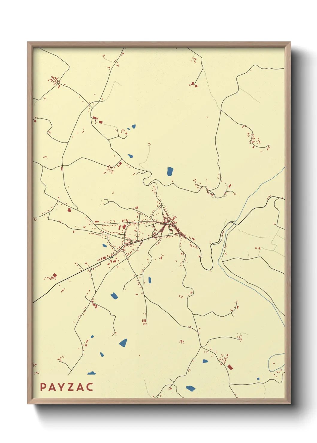 Un poster cartePayzac